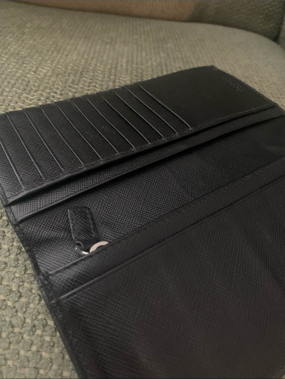 Prada Saffianno Leather Long Bifold Wallet - Picture 11 of 11